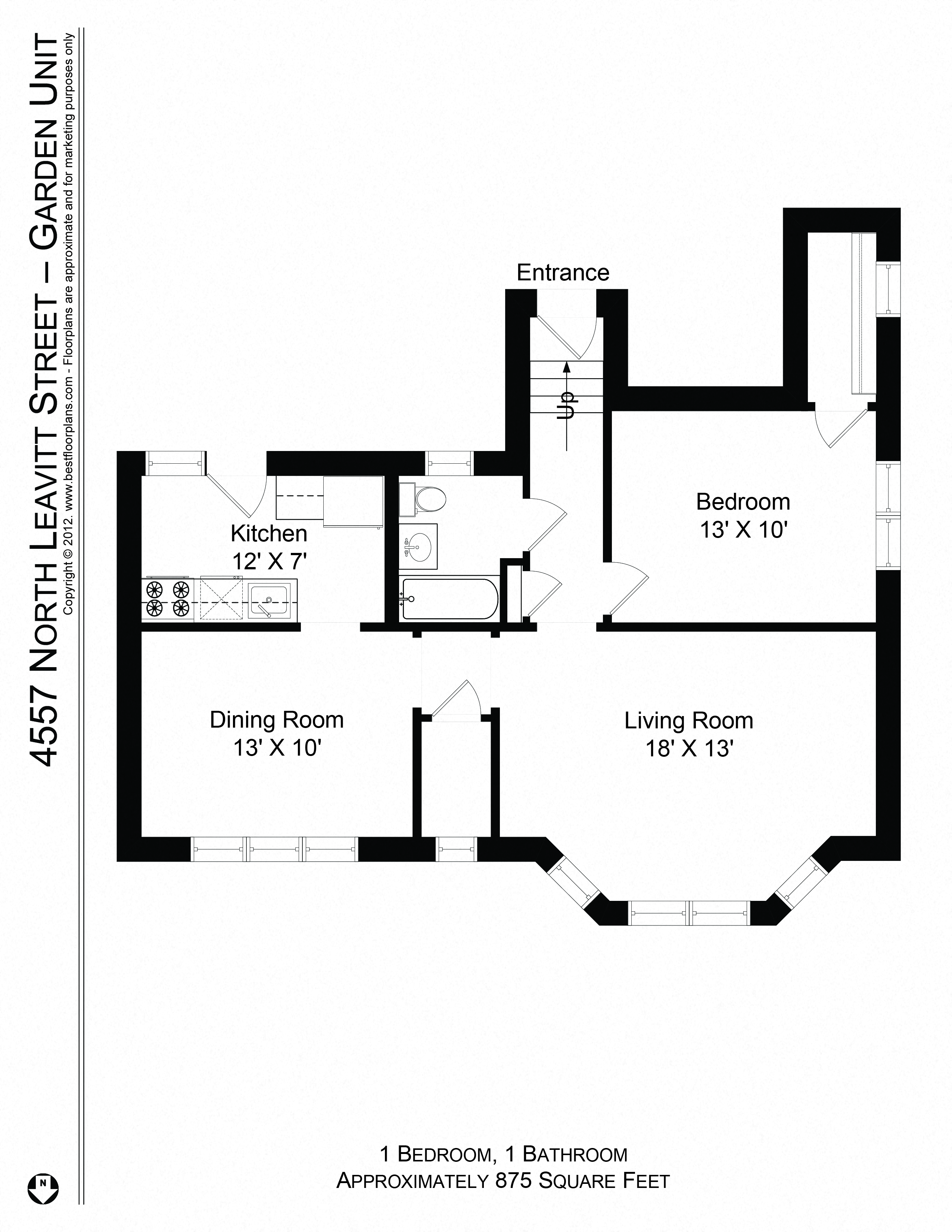 4547-57 N. Leavitt Studio-2 Beds Apartment for Rent - Photo Gallery 35